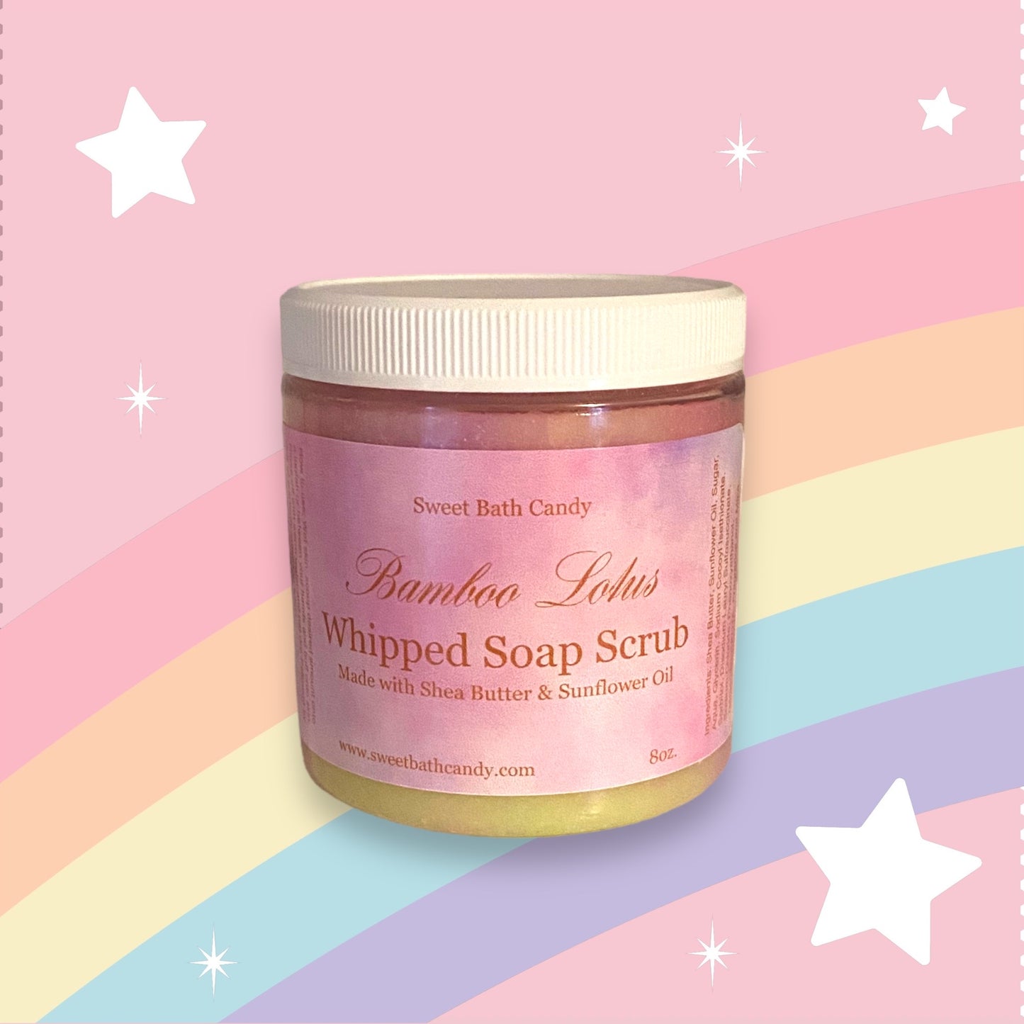 Bamboo Lotus Whipped Soap Scrub