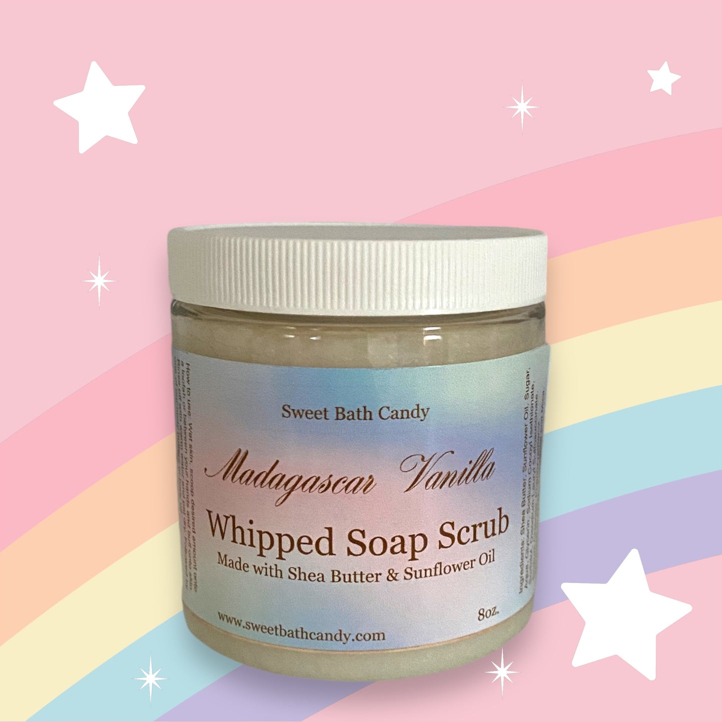 Madagascar Vanilla Whipped Soap Scrub